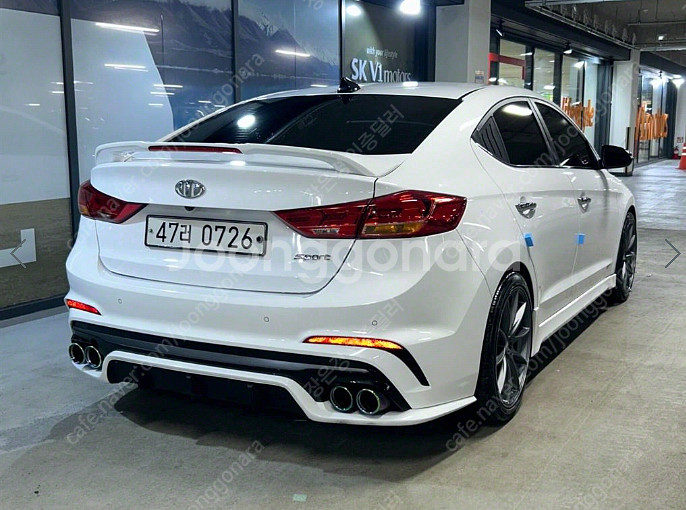 ★특가★ 1,100 만원 2017년 138,528Km 현대 아반떼AD 1.6 터보 스포츠 익스트림--3